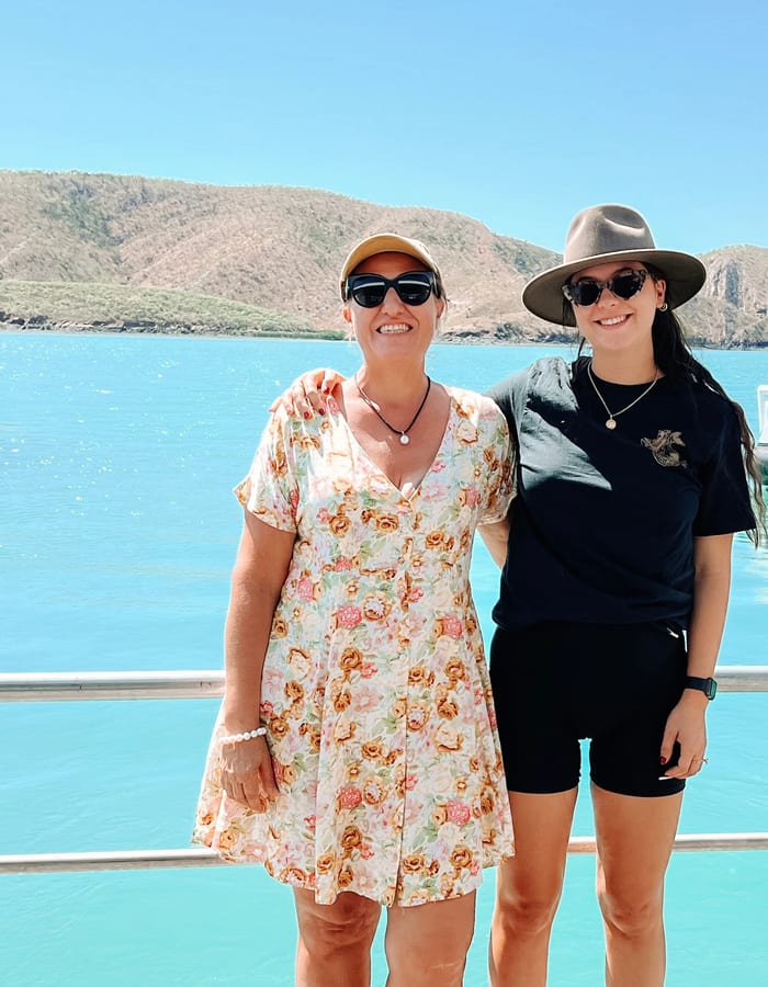 Gianna Cortese and Larissa Chambers — Compare Kimberley Cruises