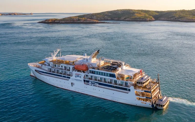 Coral Adventurer expedition cruise ship