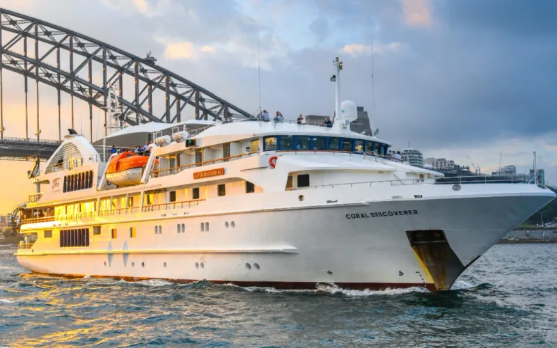 Coral Discoverer expedition cruise ship