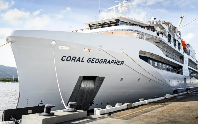 Coral Geographer expedition cruise ship