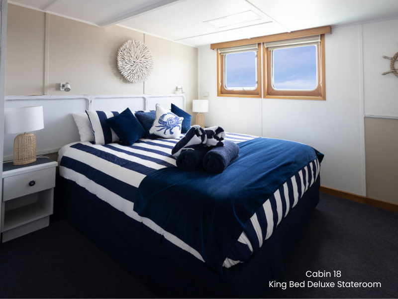 King Bed Deluxe Staterooms