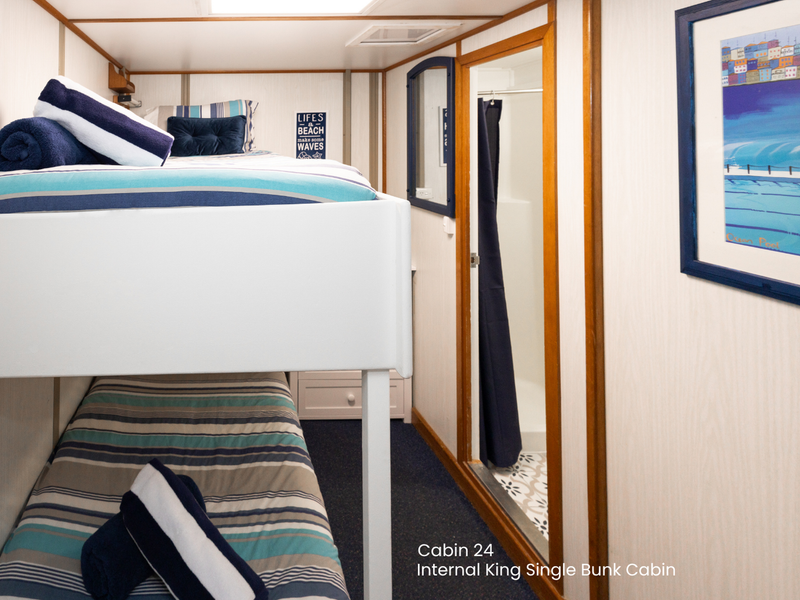 King Single Bunk Cabins